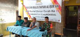 BAKTI SOSIAL DONOR DARAH KE 76  MTA KABUPATEN GUNUNGKIDUL